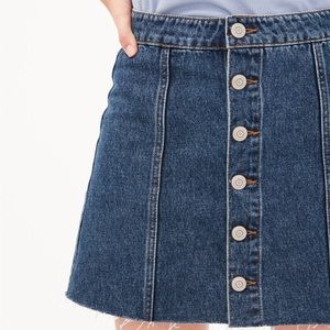 Harper  Button Up Denim Skirt size Medium